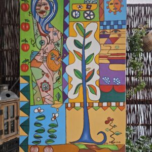 Nr. 30 Das Lebenswunder, 1993 Öl auf Leinwand, 53x80 cm