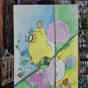 Nr. 33 La Rosa, 2003 Öl auf Leinwand, 50x70 cm