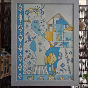 Nr. 64 Sonntagmorgens, 1995 &Ouml;l auf Leinwand, 59x 80 cm