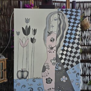 Nr. 66 Die Frau in Rosa